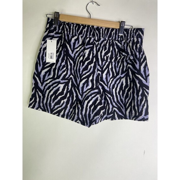 2XIST Ibiza Mens Small Zebra Swim Shorts Trunks Swimwear Bottoms Pockets Lined - Picture 2 of 9